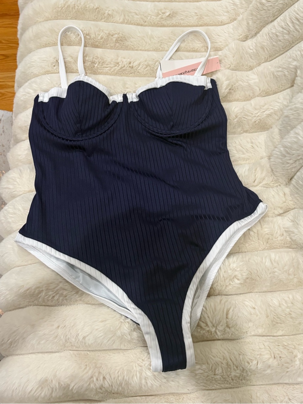 Aqua Swim Underwire One Piece Swimsuit, - Picture 5 of 6
